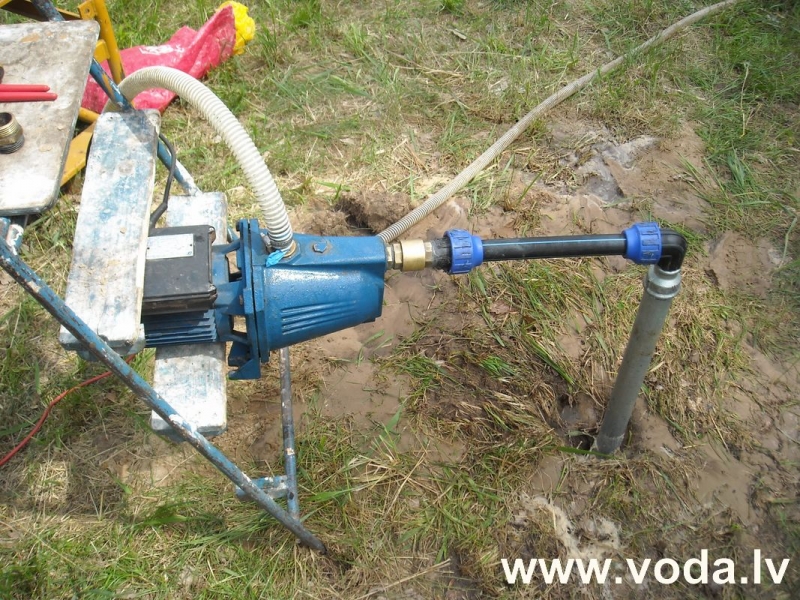 Установка водяных спиц 
