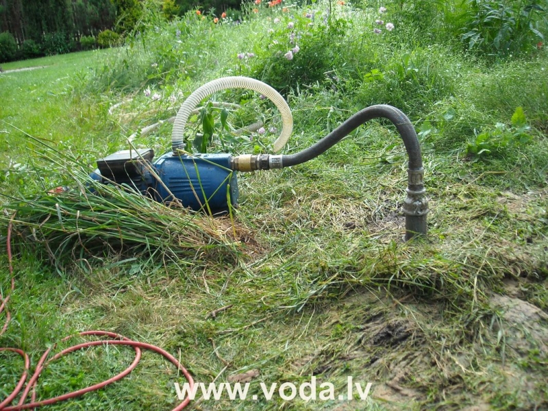 Установка водяных спиц Установка системы водоснабжения